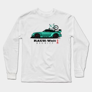 RWB 911 With Bike Roof (Tosca) Long Sleeve T-Shirt